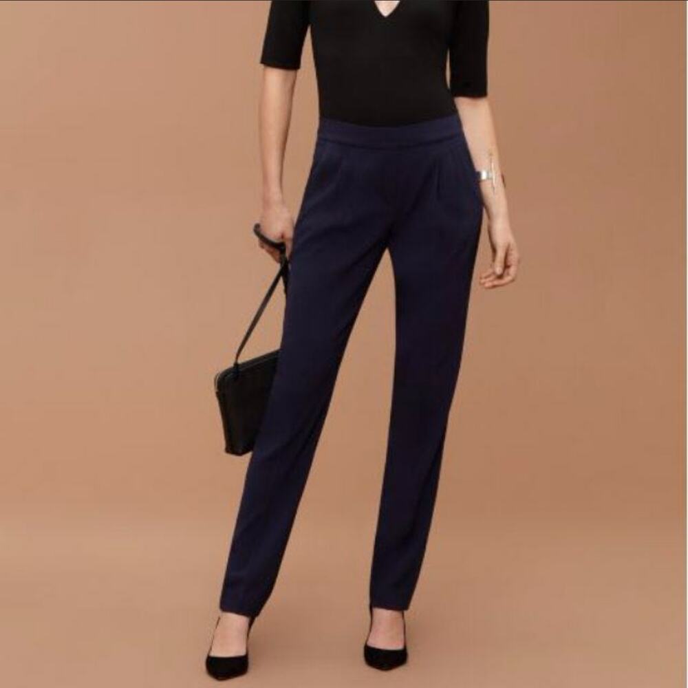 Aritzia Babaton Atelier Conan Pant - 8 - Noble (Navy)